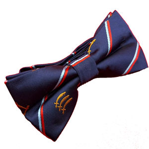 Corbata Masónica Personalizada con Nuevo Diseño para Hombre, Bordada a Mano, de Tela de Poliéster de Color Sólido - Product Image 2