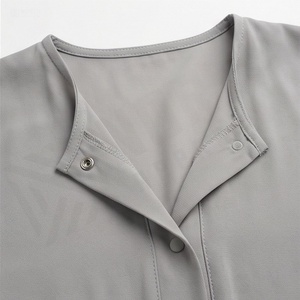 Nouvelle robe islamique pour femmes grande taille, style Abaya, en polyester, longueur au sol, respirante, légère, Nida de qualité supérieure, vente en gros - Product Image 4