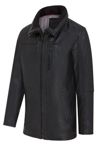 Chaqueta de Motociclista de Cuero Genuino Premium para Hombre, Ropa Exterior Vintage para Motociclismo, Servicio de Muestras de Fábrica OEM ODM Disponible - Product Image 4
