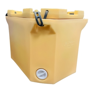Plastic <b>Fishing</b> <b>Tackle</b> Box Storage Case with Carry Handle Lockable Lid Bait Organizer for Outdoor Angling - Product Image 4