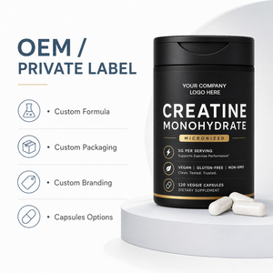 Cápsulas de Monohidrato de Creatina Micronizada de Marca Privada, Fabricante por Contrato - Product Image 4