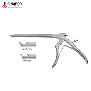 เครื่องมือเจาะกระดูกสันหลัง Kerrison Laminectomy Punch แบบแผ่นรองบาง ขนาด 40 90 มม. ตัดขึ้นลงได้ ขนาด 1 5 มม. ความยาว 18 20 23 ซม. ช่องเปิด 9.5 มม. - Product Image 2