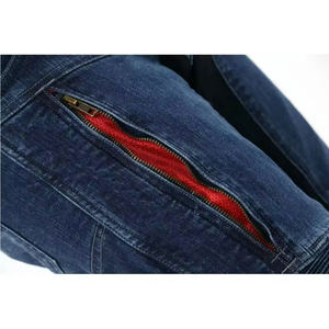 Pantalones de Motocicleta para Hombre al por Mayor, % Algodón, Transpirables, Reforzados, con Bolsillos para Armadura CE, Posición del Logotipo Personalizable, OEM - Product Image 6