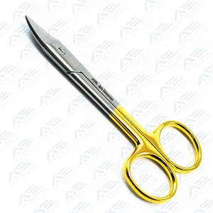 Ciseaux chirurgicaux dentaires droits de 12cm ciseaux Metzenbaum universels manuels avec inserts en carbure de tungstène Instruments médicaux - Product Image 6