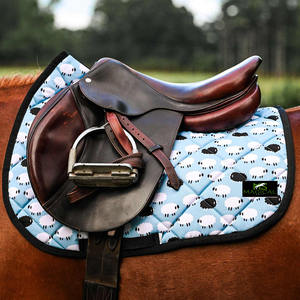Tapis de selle pour chevaux de haute qualité, sublimation, excellente qualité, prix de gros, confort pour l'équitation, utilisation polyvalente. - Product Image 4