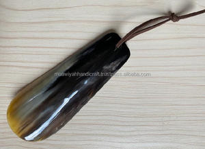 Corne à la main chaussure corne de buffle Mini corne de chaussure pour hommes femmes enfant utiliser avec personnaliser la taille - Product Image 4