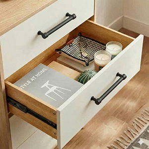 Cost-Effective Price Modern Matte <b>Black</b> Zinc Alloy T-Bar Cabinet Handle Minimalist Furniture Pull for Kitchen Bathroom Bedroom - Product Image 6