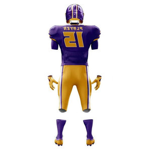 Tenues de football personnalisables pour jeunes et adultes, ensembles imprimés complets, vêtements d'équipe, uniformes de sport, kits d'uniformes de football américain - Product Image 5