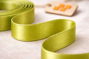 Cinta de Raso Verde Menta de 12 mm Resistente a la Contracción de Neelkamal Industries, 100% Poliéster, de una Sola Cara, para Decoración, Envoltura de Regalos y Manualidades - Product Image 2