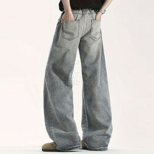 Pantalon large décontracté pour homme, style streetwear tendance, idéal pour le quotidien – Meilleures ventes - Product Image 5