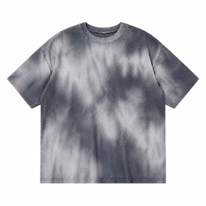 เสื้อยืดผู้ชายสไตล์วินเทจแบบย้อมสีเอซิด - ลุคโอลด์สคูล - ผ้าคุณภาพสูง - แฟชั่นแนวสตรีทสไตล์วินเทจ - สีไม่ซีดจาง ปี 2026 - Product Image 4