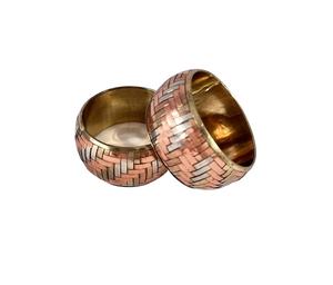 Rond de serviette Design fantaisie pour faveurs de fête de mariage clair accessoires personnalisés autocollant à la main anneaux de serviette en résine - Product Image 1