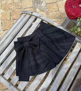 Coshe, falda envolvente elegante para mujer, cintura Natural, detalle de cinta grande, femenino, informal, verano, ecológico, línea A, decoración de encaje - Product Image 1