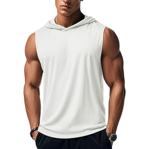 Sudadera sin Mangas para Hombre, Felpa Francesa de Algodón, Ropa Deportiva, Fabricante de Marca Privada, Venta al Por Mayor Directa de Fábrica - Product Image 4