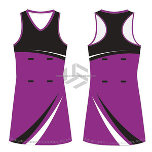 Robes de netball pour femmes de couleur noire, design personnalisé, dernières tendances, uniformes de netball de haute qualité, vêtements de sport, robe de netball, uniforme OEM - Product Image 2