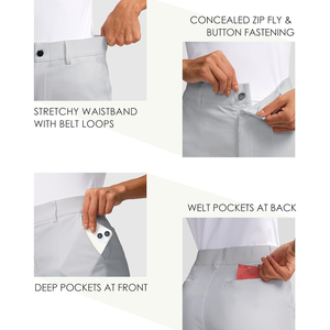 Pantalones Cortos de Golf Modernos para Hombre, Tela Elástica, Pantalones Cortos Deportivos para Hombre, Pantalones Cortos de Golf Ligeros de Tela Elástica en Venta - Product Image 6