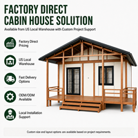 Casa Contenedor Modular Prefabricada con Estructura de Acero Galvanizado, Expandible de Doble Ala, Moderna y Compacta para Hotel, Tienda, Almacén, Litoral