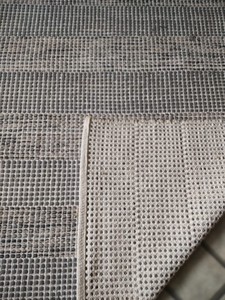 AISHAFABS Direct Usine 100% Coton Épais (0,6-1 pouce) Tapis marocain Dhurrie tissé plat à rayures, antidérapant, fait main, ensembles de tapis décoratifs - Product Image 4