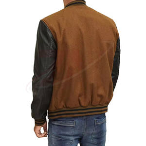 เสื้อแจ็คเก็ตปักโลโก้แบรนด์คุณภาพสำหรับผู้ชาย ฤดูหนาว คอลเลคชั่นใหม่ ขายส่ง เสื้อผ้าลำลอง - Product Image 4