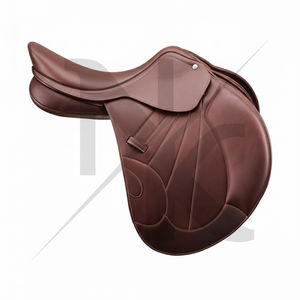 Nueva llegada: Silla de doma ligera de cuero genuino, cómoda y duradera, productos de equitación inglesa de la India. - Product Image 2