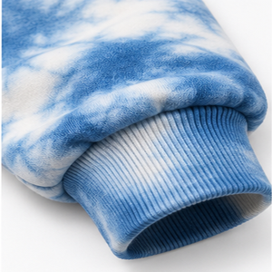 Sweat-shirt Shibori Tie Dye, col rond, toucher doux, pull personnalisé, fabricant en gros, mode, confort, streetwear, vêtements décontractés - Product Image 4