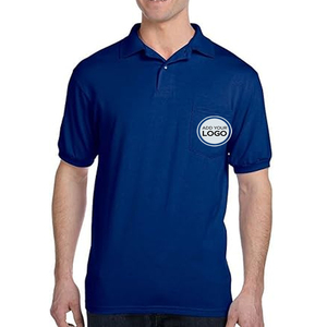 Polo d'entreprise personnalisé avec logo, échantillon gratuit, vêtements de bureau, t-shirt polo pour homme, livraison DDP Canada, fournisseur en gros - Product Image 1