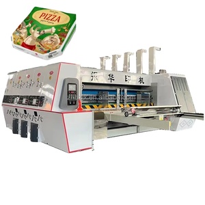 SYKM Machine d'impression, rainurage et découpe avancée 3 couleurs pour boîtes à <span class=keywords><strong>pizza</strong></span> et à fruits - Product Image 1