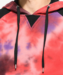 เสื้อฮู้ดผู้ชายสีสันสดใส ลายมัดย้อม ผ้าเนื้อนุ่ม แต่งขอบยางยืด มีกระเป๋าหน้า เหมาะสำหรับทำงานและเดินทาง - Product Image 6