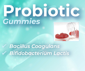 Gomitas de Suplemento Nutricional Probiótico con Sabor a Fresa 100% Natural, de Alta Calidad, con Bacillus Coagulans y Bifidobacterium Lactis - Product Image 5