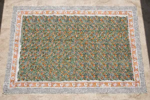 Mantel Rectangular de Lino y Algodón con Estampado Floral, Duradero, Lavable, Estilo Pastoral, Hecho a Mano, Ligero, con Logotipo Personalizado - Product Image 6
