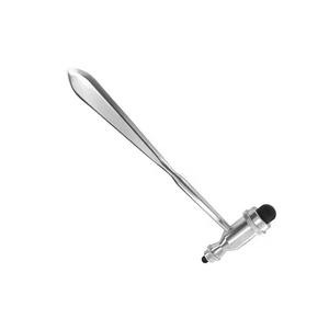 Marteau de réflexe manuel en acier inoxydable de haute qualité Tromner 24 cm certifié CE pour diagnostic neurologique par Grip Surgical - Product Image 5