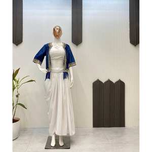 Conjunto de Tres Piezas de Diseño Occidental para Fiesta, Estilo Sedoso - Product Image 4