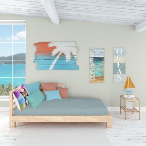 Border Collie Hippie Dawg Standard léger Super doux facile d'entretien oeuvre décorative taie d'oreiller housses de coussin - Product Image 5