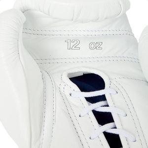 2026 Manufacture High Quality Custom Made <b>White</b> Training <b>Boxing</b> <b>Gloves</b> Made Genuine Leather Lightweight Breathable Lace-Up - Product Image 3