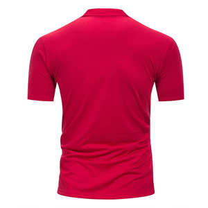 Crea tu propio logotipo, camisetas polo personalizadas para hombre, transpirables, de secado rápido, fabricadas en fábrica, a precio mayorista barato. - Product Image 3