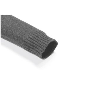 Cárdigan OEM personalizado de moda para mujer de lana fina de Cachemira suelta de manga larga con cuello en V - Product Image 3