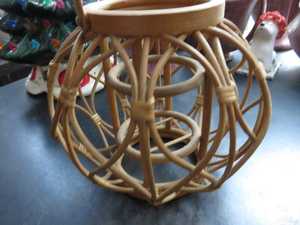 Lanternes et bougeoirs décoratifs pour la maison, style 2026, en bambou et rotin faits à la main - Product Image 2