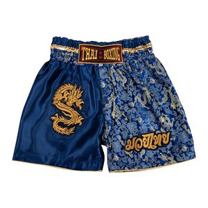 Pantalones Cortos de Muay Thai para Hombre, Estampados, Cintura Elástica, para Entrenamiento, Gimnasio, Kickboxing, Ligeros, Coloridos - Product Image 1
