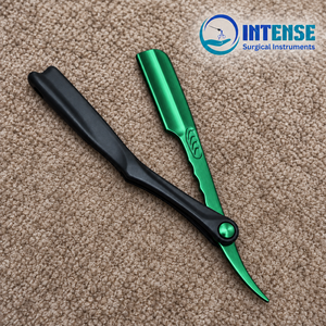 Professional Barber Shaving <b>Razor</b> <b>Set</b> with 3 Replaceable Blades Stainless Steel Straight Edge <b>Razor</b> for Salon and Grooming - Product Image 6
