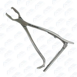 Custom Size Orthopedic Surgical Instruments CE Certified Reliable Premium Stainless Steel Manual <b>Bone</b> Holding Forceps - Product Image 5
