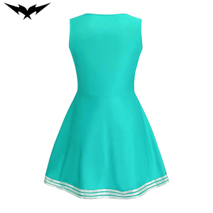 Uniforme de Porristas Premium para Niñas con Logotipo Personalizado, Trajes sin Mangas 100% Poliéster para Prácticas - Product Image 4