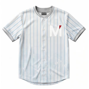 Camiseta de Béisbol Sublimada Personalizada Premium, Doble Costura, Corte Profesional, Uniforme Deportivo para Equipos, Directo de Fábrica - Product Image 1