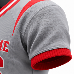 Ensemble d'uniformes de football américain personnalisés respirants imprimés, maillot à manches courtes en polyester, tenue d'équipe, kit sportif à séchage rapide - Product Image 3