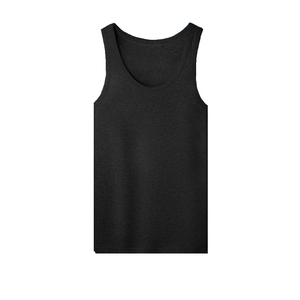Camiseta sin mangas de algodón/spandex para hombre, camiseta deportiva de verano 100% algodón, camiseta interior sin mangas para hombres de mediana edad y mayores, camiseta interior de succión. - Product Image 5
