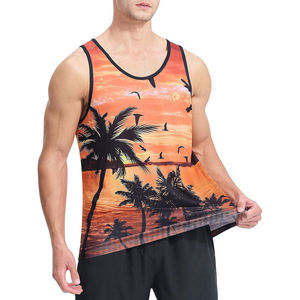 Débardeurs de sublimation tendance pour la musculation, maillots de rugby sans manches, hauts tricotés pour le rugby/les activités de plein air/l'entraînement - Product Image 2