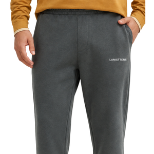 <b>Men's</b> Fleece Trousers Straight Leg Relaxed Fit Elastic Waist Casual Sweatpants with Side Pockets for Everyday <b>Lounge</b> Wear <b>Pants</b>! - Product Image 3