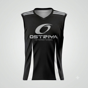 Camisetas de Hombre al por Mayor, Personalizadas, Cuello en V, Color Sólido en la Parte Delantera, Impresión por Sublimación, Secado Rápido, Transpirables, 100% Poliéster Tejido - Product Image 5