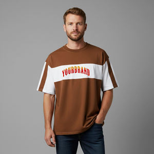 Camiseta de Alta Calidad Estilo Hip Hop, 100% Algodón Jersey, Ligera, para Hombre, Transpirable, a la Moda, Personalizable - Product Image 6