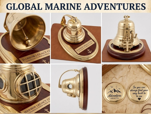 High Quality Golden <b>Brass</b> Nautical Ship <b>Bell</b> 4" Gold-Plated Polished Indoor Outdoor Design Metal Rope Hanging Handle Home - Product Image 5
