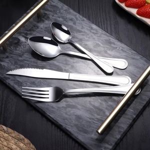 Factory Direct Sale Luxury Combination <b>Spoon</b> Knife <b>Fork</b> Dinnerware Tableware Fabulous Cutlery <b>Set</b> - Product Image 2